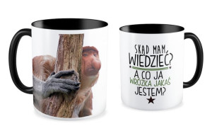 Kubek z nosaczem A co ja wróżka jestem