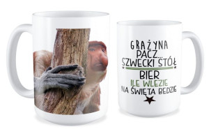 Kubek z nosaczem Szwecki stół