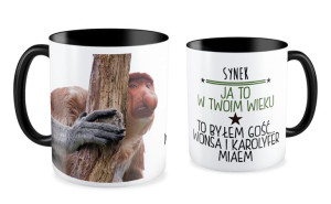 Kubek z nosaczem Ja w Twoim wieku