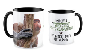 Kubek z nosaczem Wincyj piccy nie kupimy