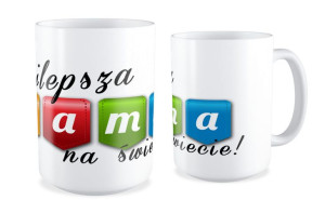 Kubek dla Mamy Najlepsza Mama na świecie #01