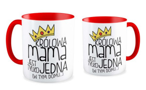 Kubek dla Mamy Królowa jest tylko jedna
