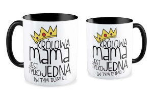 Kubek dla Mamy Królowa jest tylko jedna