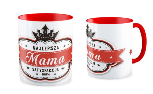 Kubek dla Mamy Najlepsza mama 100% satysfakcji