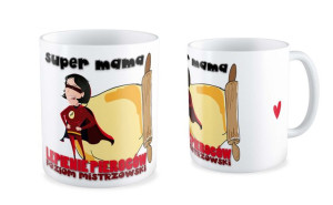 Kubek dla Mamy Super mama #02