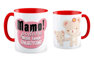 Kubek dla Mamy Podoba MISIE Twoje towarzystwo