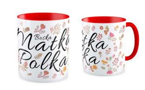 Kubek dla Mamy Boska matka polka