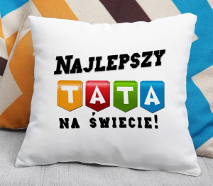 Poduszka Najlepszy tata na świecie #01
