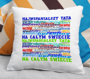 Poduszka Najwspanialszy tata