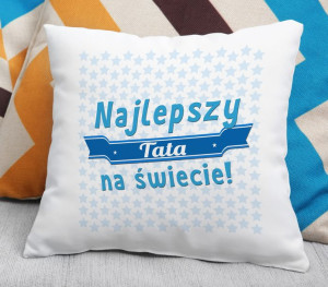Poduszka Najlepszy tata na świecie #02