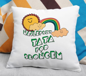 Poduszka Najlepszy tata pod słońcem