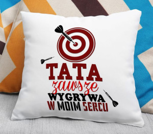 Poduszka Tata zawsze wygrywa