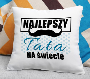 Poduszka Najlepszy tata na świecie #03