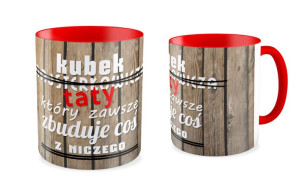 Kubek dla Taty Kubek Taty  który zawsze zbuduje coś z niczego