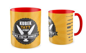 Kubek dla Taty Kubek Taty który ma cięty dowcip