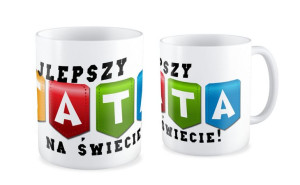 Kubek dla Taty Najlepszy Tata na świecie #01