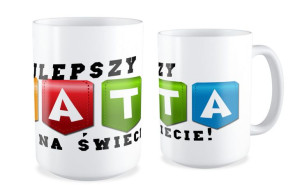 Kubek dla Taty Najlepszy Tata na świecie #01