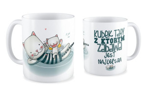Kubek dla Taty Kubek Taty z którym zabawa jest najlepsza