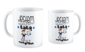 Kubek dla Taty Jestem najlepszym tatą