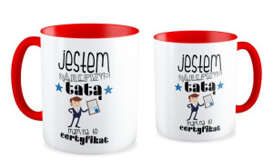 Kubek dla Taty Jestem najlepszym tatą