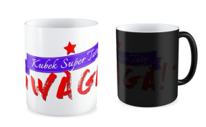 Kubek dla Taty Uwaga! Kubek super taty