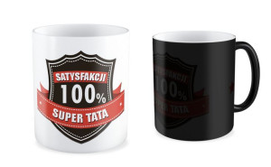 Kubek dla Taty Super tata 100% satysfakcji