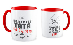 Kubek dla Taty Tata zawsze łowi największą rybę