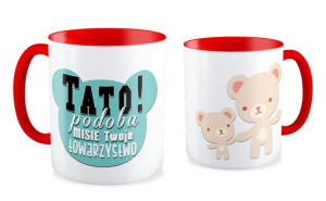 Kubek dla Taty Podoba MISIE Twoje towarzystwo