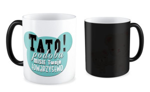 Kubek dla Taty Podoba MISIE Twoje towarzystwo
