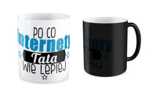 Kubek dla Taty Po co internety tata wie lepiej