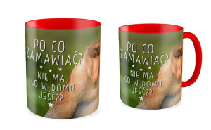 Kubek z nosaczem Po co zamawiać