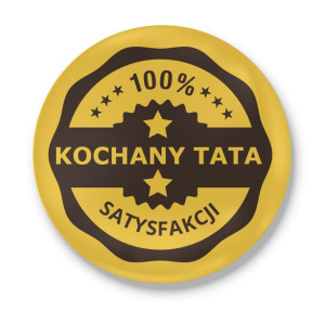Magnes z otwieraczem z nadrukiem dla Taty Kochany tata