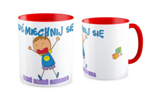 Kubek dla dziecka Uśmiechnij się #01