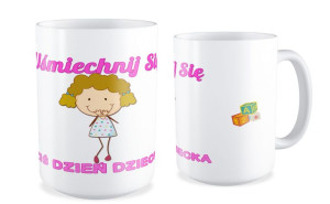 Kubek dla dziecka Uśmiechnij się #02