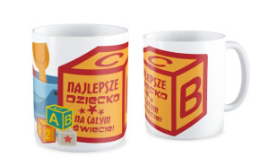 Kubek dla dziecka Najlepsze dziecko na całym świecie