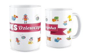 Kubek dla dziecka Luks dziewczynka