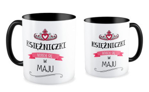 Kubek Księżniczki rodzą się w maju