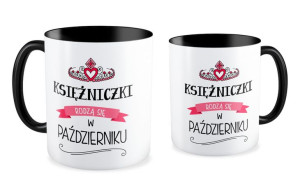 Kubek Księżniczki rodzą się w październiku