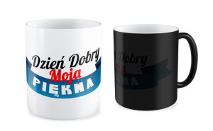 Kubek dla niej Dzień dobry moja piękna
