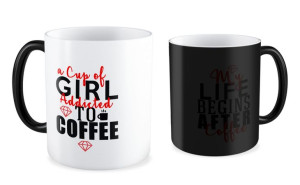 Kubek dla niej Cup of addicted to coffe
