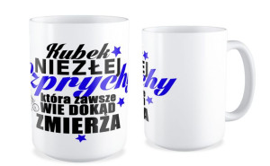 Kubek dla niej Kubek niezłej szprychy
