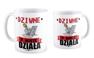 Kubek dla informatyka Dziwne u mnie działa