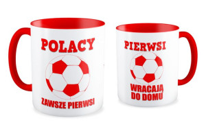 Kubek kibica Polacy zawsze pierwsi