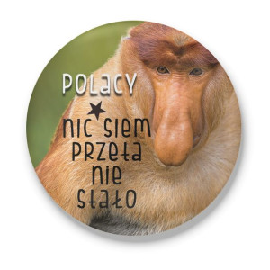 Magnes kibica z otwieraczem Nic siem nie stało