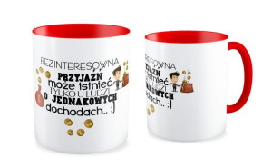Kubek Przyjaciel Bezinteresowna Przyjaźń może istnieć tylko u ludzi o jedna
