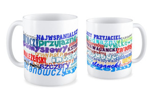 Kubek Przyjaciel najwspanialszy, odważny,  zaradny