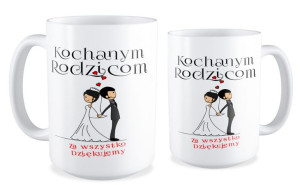 Kubek Kochanym rodzicom za wszystko dziękujemy