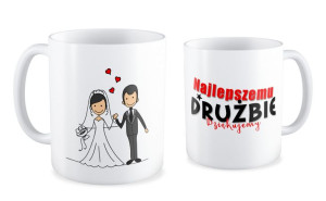 Kubek Najlepszemu drużbie dziękujemy