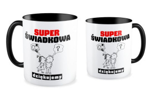 Kubek Super świadkowa dziękujemy