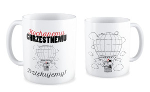Kubek Kochanemu chrzestnemu dziękujemy
